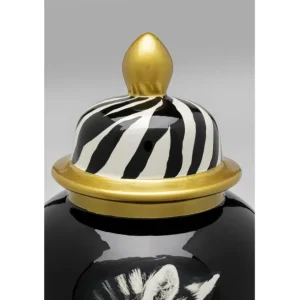 Best KARE Design Vase Zebra Face 38cm
