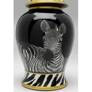 Clearance KARE Design Vase Zebra Face 46cm