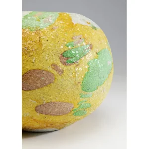 New KARE Design Vase Zumba Yellow 23cm