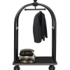 Clearance KARE Design VIP Baggage Trolley Vegas Matt Black