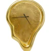 Online KARE Design Wall Clock Big Drop Gold 92x127cm
