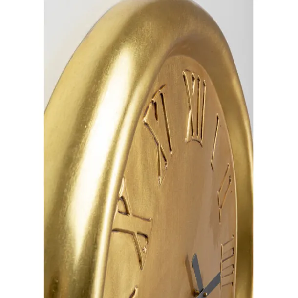 wall_clock_big_drop_gold__5.webp Online KARE Design Wall Clock Big Drop Gold 92x127cm