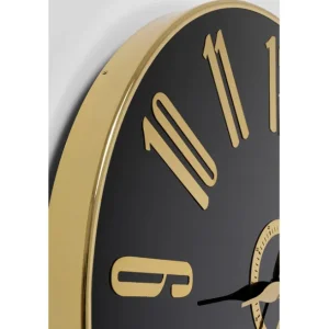 Fashion KARE Design Wall Clock Casino Black Ø76cm