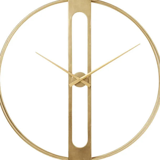 wall_clock_clip_gold_cm_0.webp Sale KARE Design Wall Clock Clip Gold Ø107cm