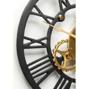 Clearance KARE Design Wall Clock Clockwork 126x46cm