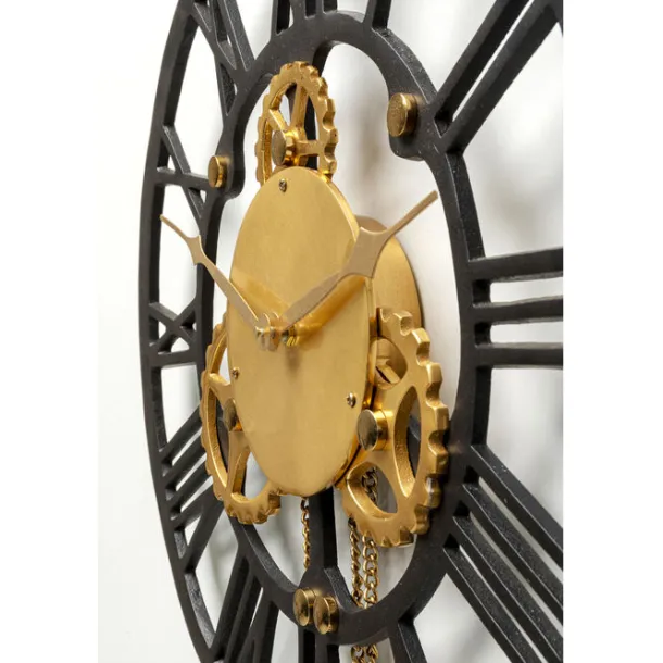 wall_clock_clockwork_xcm_5.webp Clearance KARE Design Wall Clock Clockwork 126x46cm