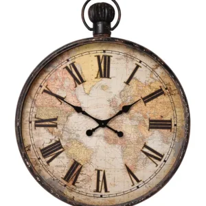 New KARE Design Wall Clock European Map 96cm