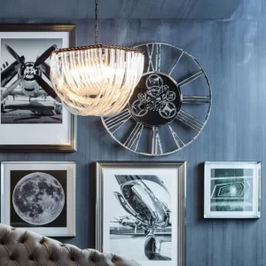 Clearance KARE Design Wall Clock Gear Ø120cm