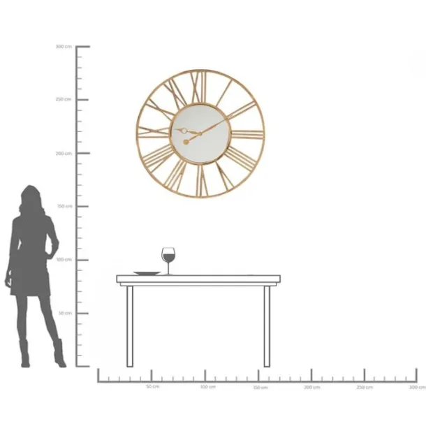 wall_clock_giant_gold_cm_2.webp Hot KARE Design Wall Clock Giant Gold Ø120cm
