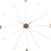Clearance KARE Design Wall Clock Like Umbrella Rose Gold