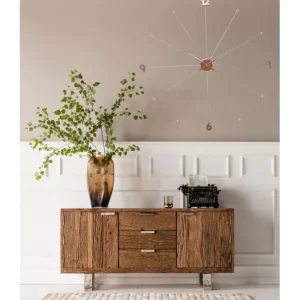 Clearance KARE Design Wall Clock Like Umbrella Rose Gold