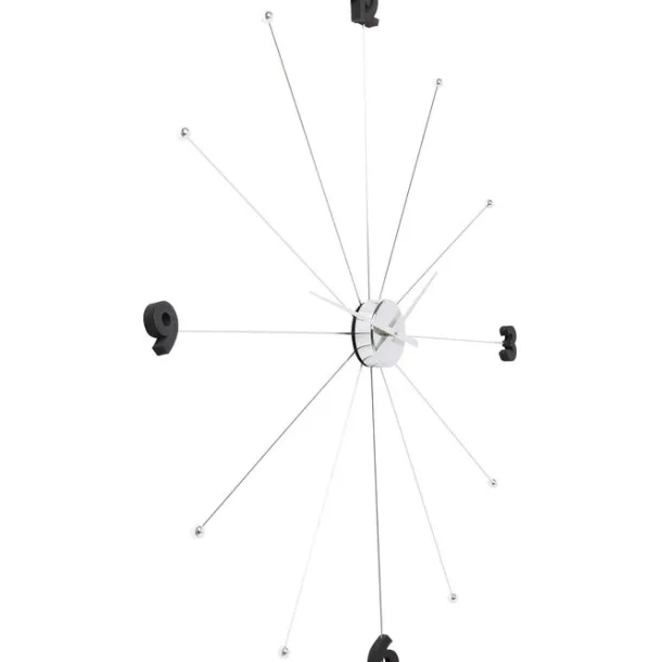 wall_clock_like_umbrella__2.webp Fashion KARE Design Wall Clock Like Umbrella Chrome