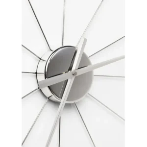 Best KARE Design Wall Clock Like Umbrella Balls Chrome