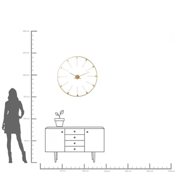wall_clock_visible_sticks_3.webp New KARE Design Wall Clock Visible Sticks Ø92cm