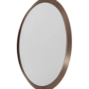 New KARE Design Wall Mirror Arezzo Coffee Ø100cm