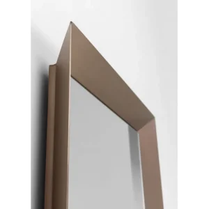 Discount KARE Design Wall Mirror Arezzo Coffee Trapez 65(45)x160cm