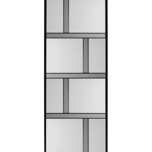 Online KARE Design Wall Mirror Brick Black 71x182cm