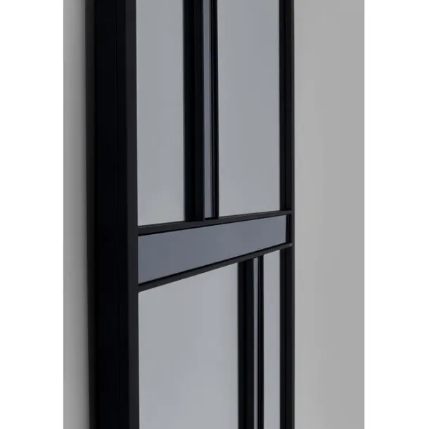 wall_mirror_brick_black_x_3.webp Online KARE Design Wall Mirror Brick Black 71x182cm