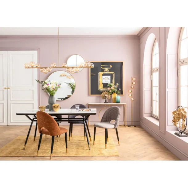 wall_mirror_curve_brass_c_2.webp Sale KARE Design Wall Mirror Curve Brass Ø100cm