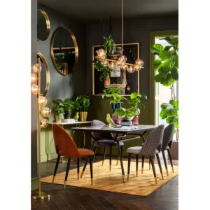 Sale KARE Design Wall Mirror Curve Brass Ø100cm
