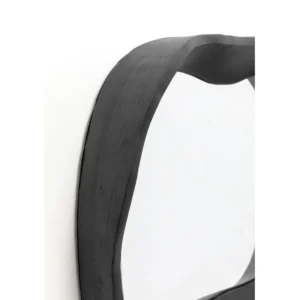 Hot KARE Design Wall Mirror Dynamic Black 40x34cm