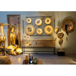 Clearance KARE Design Wall Mirror Futuro Ø80cm