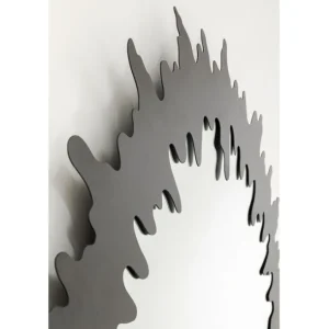 Discount KARE Design Wall Mirror Heartbeat Ø120cm