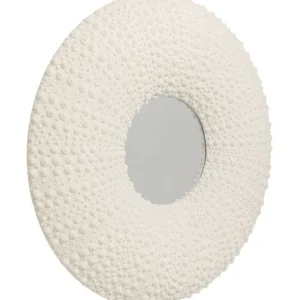 Outlet KARE Design Wall Mirror Sea Jewellery Weiß Ø110cm