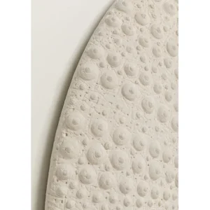Outlet KARE Design Wall Mirror Sea Jewellery Weiß Ø110cm