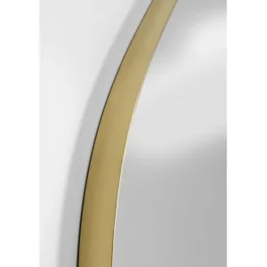 Discount KARE Design Wall Mirror Shape Brass 110x120cm