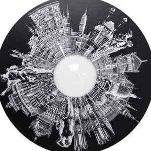 Sale KARE Design Wall Object City Pupil Ø160cm