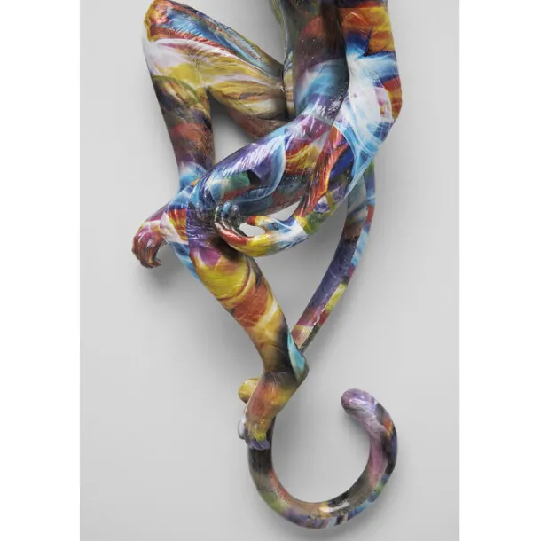wall_object_hanging_ape_c_5.webp Clearance KARE Design Wall Object Hanging Ape Colorful 17x67cm