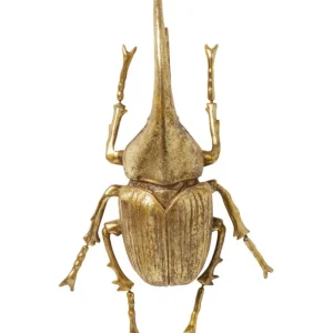 Hot KARE Design Wall Object Herkules Beetle Gold