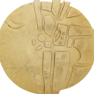 Online KARE Design Wall Object Kala Antique Gold Ø60cm