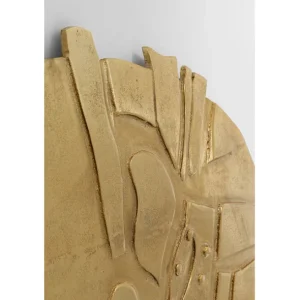 Online KARE Design Wall Object Kala Antique Gold Ø60cm