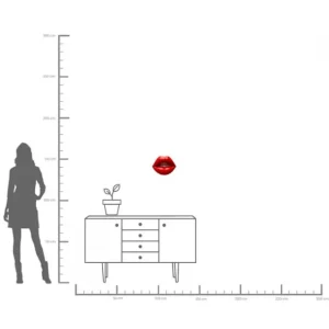 Fashion KARE Design Wall Object Lips 30cm