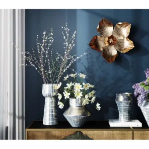 Outlet KARE Design Wall Object Orchid Gold 44cm