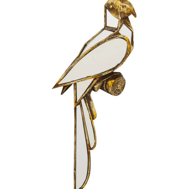 wall_object_parrot_mirror_0.webp Online KARE Design Wall Object Parrot Mirror 15x43cm