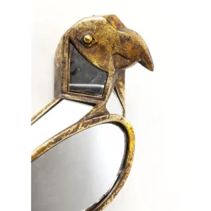 Online KARE Design Wall Object Parrot Mirror 15x43cm