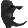 Clearance KARE Design Wall Object Rhino Head Antique Black 22x43cm