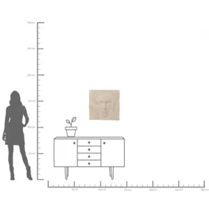 New KARE Design Wall Object Soft Face 60cm