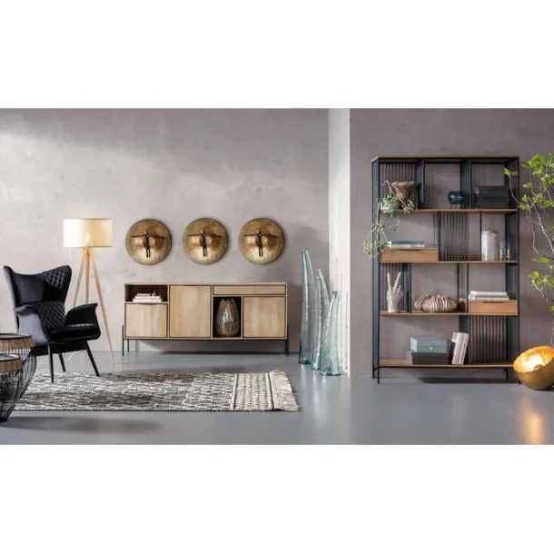 wall_object_umano_brass_c_2.webp Clearance KARE Design Wall Object Umano Brass Ø59cm
