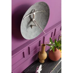 Online KARE Design Wall Object Umano Silver Ø60cm