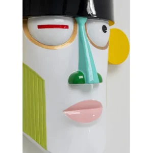 Best KARE Design Wall Object Wink Black 28x48cm