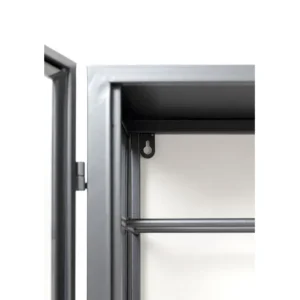 Fashion KARE Design Wall Wine Shelf Porto Black 75x80cm