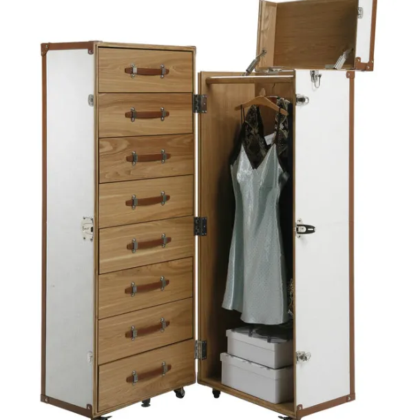 wardrobe_trunk_croco_whit_0.webp New KARE Design Wardrobe Trunk Croco White Cosmopolitan