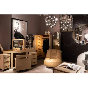 New KARE Design Wardrobe Trunk Venezia Cream