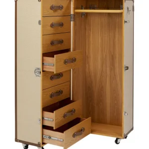 New KARE Design Wardrobe Trunk Venezia Cream