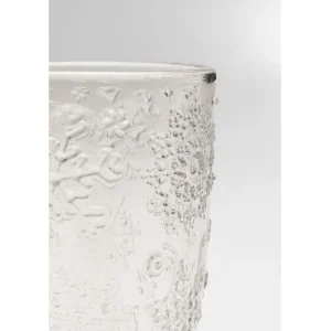 Outlet KARE Design Water Glass Ice Flowers Clear