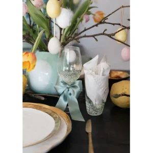 Hot KARE Design Wine Glas Confetti Green 24 cm